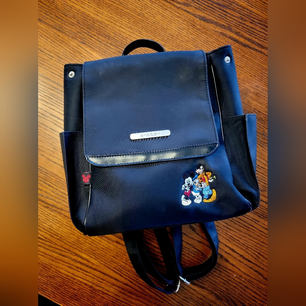 Disney Mickey and Friends Black Backpack